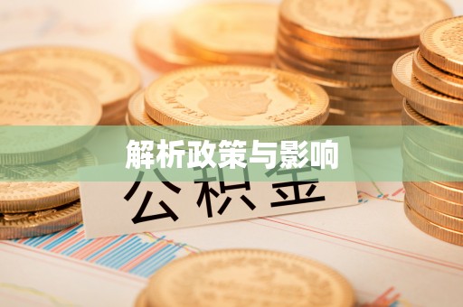 大渡口解析政策与影响