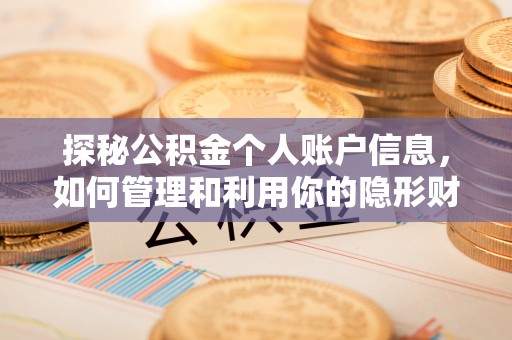 大渡口探秘公积金个人账户信息，如何管理和利用你的隐形财富