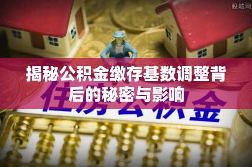 大渡口揭秘公积金缴存基数调整背后的秘密与影响