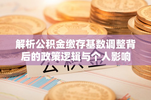 大渡口解析公积金缴存基数调整背后的政策逻辑与个人影响