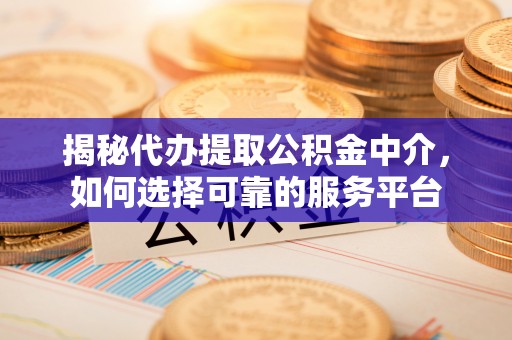 大渡口揭秘代办提取公积金中介，如何选择可靠的服务平台