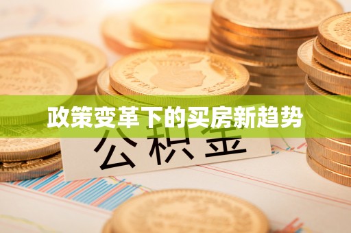 大渡口政策变革下的买房新趋势