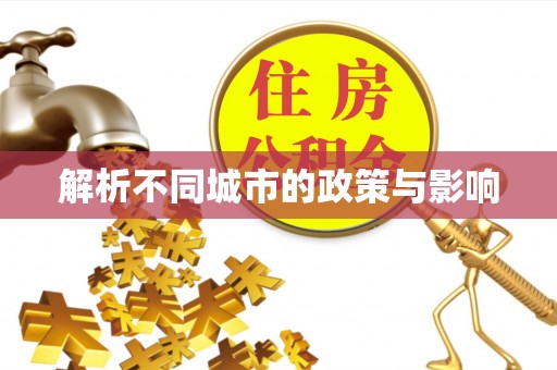 大渡口解析不同城市的政策与影响