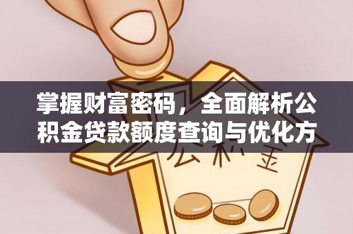 大渡口掌握财富密码，全面解析公积金贷款额度查询与优化方案