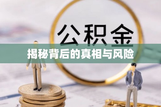 大渡口揭秘背后的真相与风险