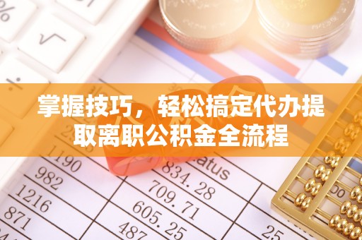 大渡口掌握技巧，轻松搞定代办提取离职公积金全流程