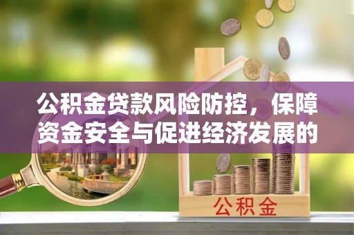 大渡口公积金贷款风险防控，保障资金安全与促进经济发展的平衡之道