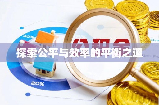 大渡口探索公平与效率的平衡之道
