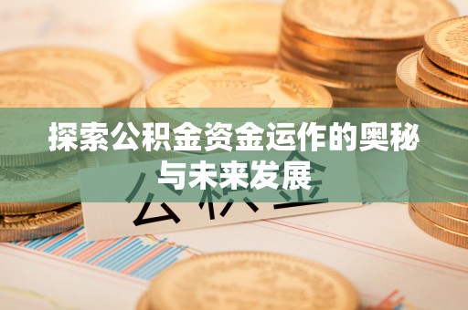 大渡口探索公积金资金运作的奥秘与未来发展
