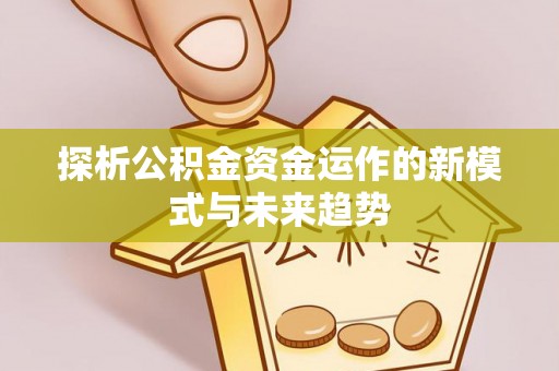大渡口探析公积金资金运作的新模式与未来趋势