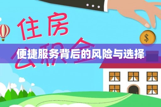 大渡口便捷服务背后的风险与选择