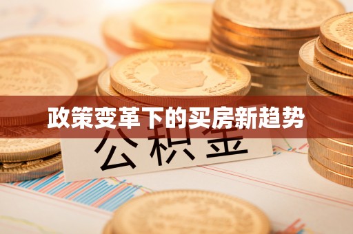 大渡口政策变革下的买房新趋势